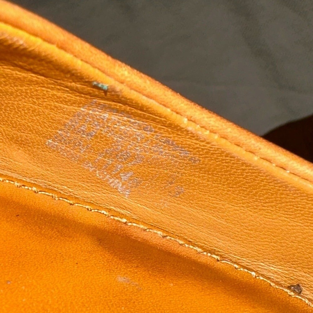 TORY BURCH Tiffy Two Tone Leather Wedge Pumps Cap Toe in Tan White - Picture 13 of 14